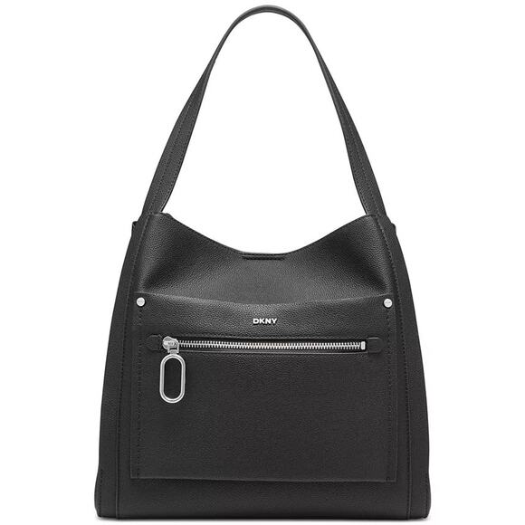 DKNY Women's "Nala" Medium Hobo in Black - Picture 1 of 9